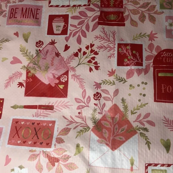 Reusable Shopping Bag Valentine’s Day ❤️ Note Design NWT 🩷 - Picture 6 of 6